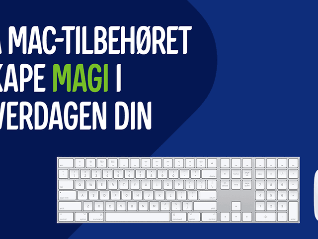 Apple - Mac - Topp banner til Mac Tilbehør 