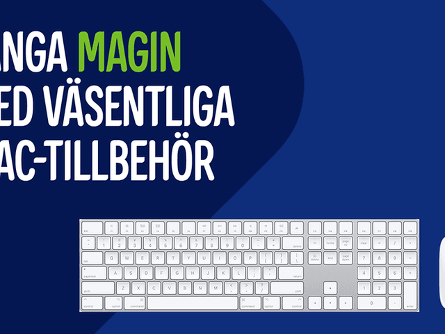 Apple - Mac - Mac tillbehör Topp banner