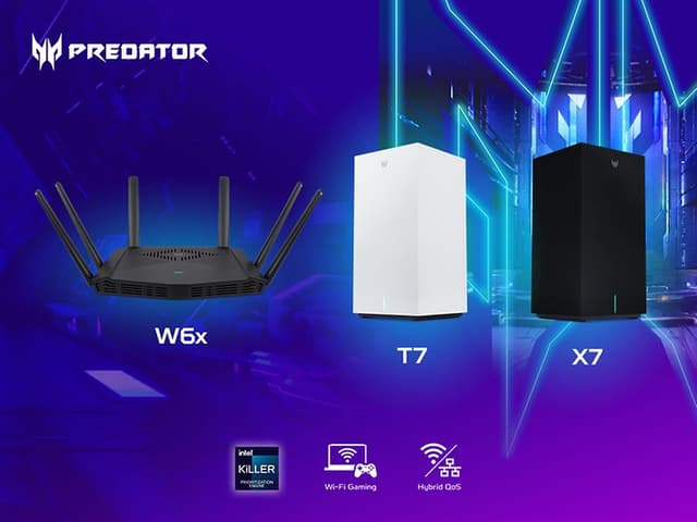 Acer - Predator gaming rutere