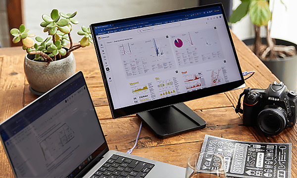 espresso Pro Displays - espresso Pro Displays på et bord