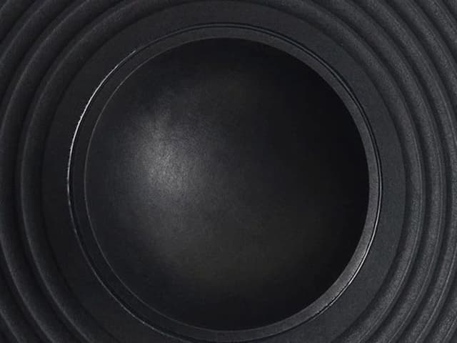 Subwoofer nærbilde
