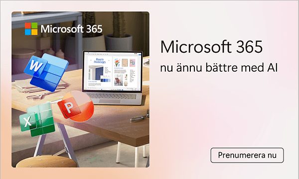 Microsoft 365 är nu ännu bättre med AI