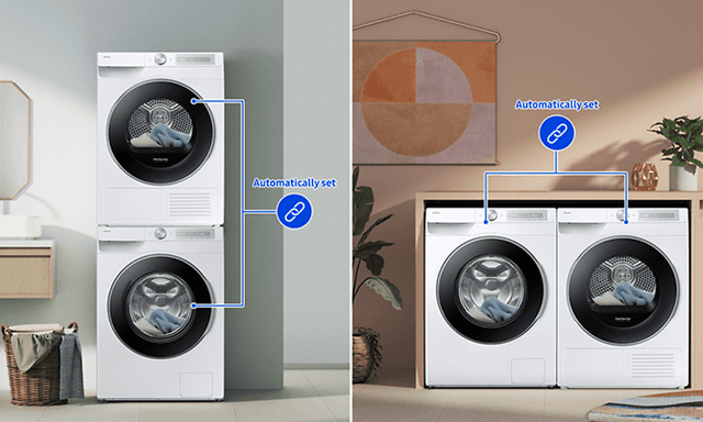 Samsung dryer with intelligent tumble drying