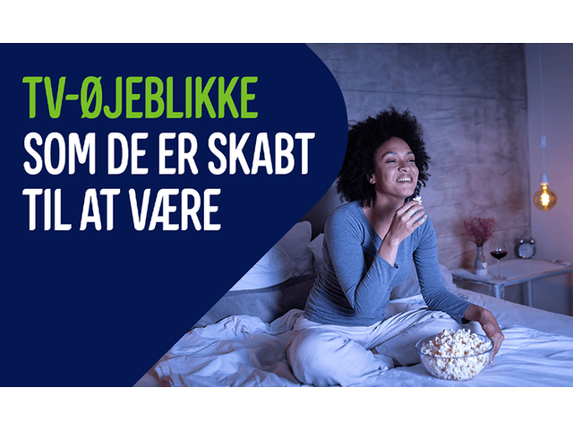 Banner til Calman TV-kalibrering med teksten: "TV-øjeblikke som de er skabt til at være"