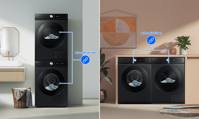 MDA - Samsung kuivausrumpu - AI Control - Älykäs kuivausrumpu