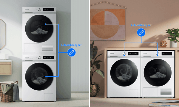 MDA - Samsung kuivausrumpu - Ai Control - Älykäs kuivausrumpu