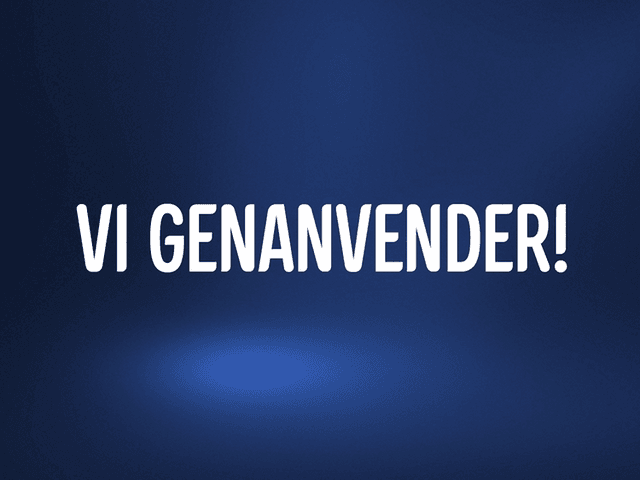 recirkulering - Vi genanvender -banner
