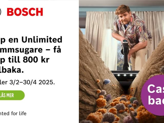 Unlimited Cashback Campaign banner