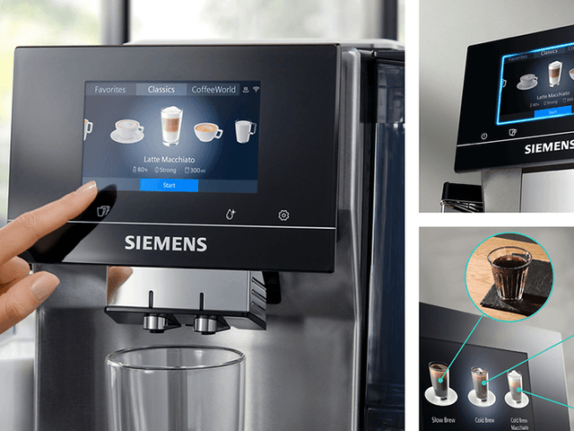 Siemens EQ700 and iSelect screen
