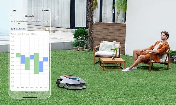 SDA - Dreame Robot Lawn Mower A2 - Personliga appkontroller