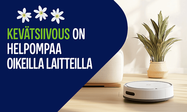 Siivouspäivät Gigantissa: kevätsiivous on helpompaa oikeilla laitteilla