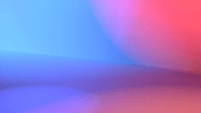 Gradiant image in the colours blue, purple and red