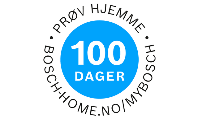 MyBosch - Test hjemme i 100 dager
