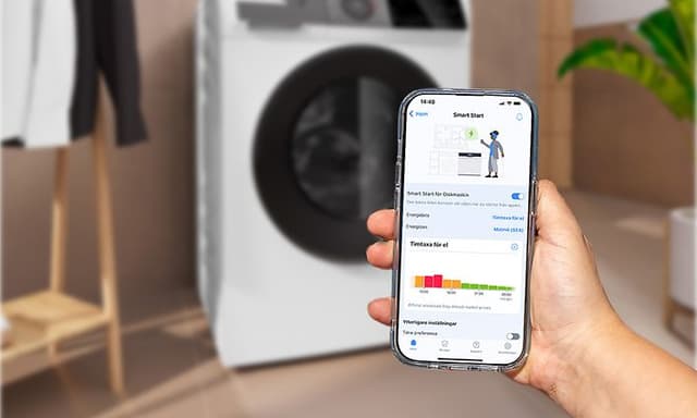 Bosch vaskemaskin - Planlegg klesvasken med Smart Start