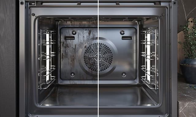 Siemens ovn med pyrolytisk selvrensing - activeClean