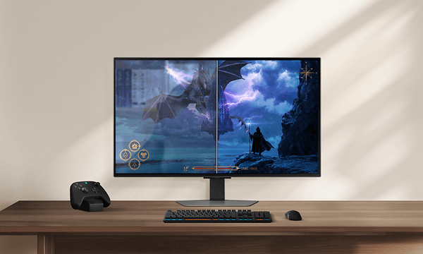 Samsung G81SF -pelinäyttö Glare-Free-teknologialla