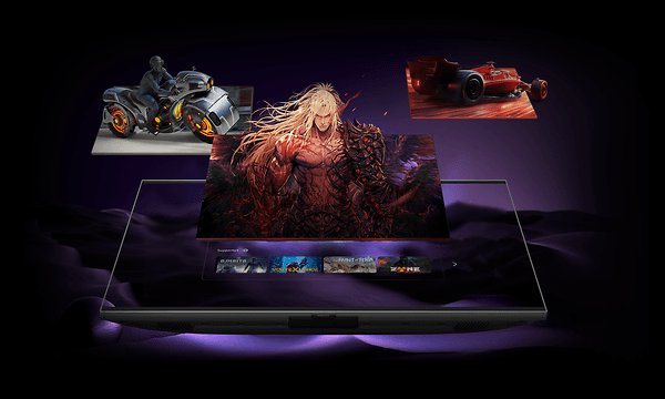 Samsung G90XF -pelinäyttö – Reality Hub