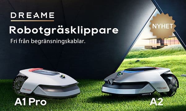 Dreame robotic lawnmower hero banner