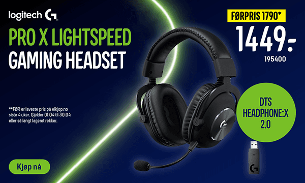 Logitech Pro X Lightspeed Gaming Headset