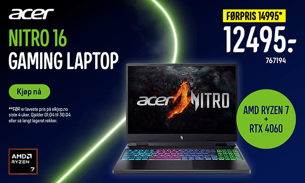 Acer Nitro 16 Gaming Laptop
