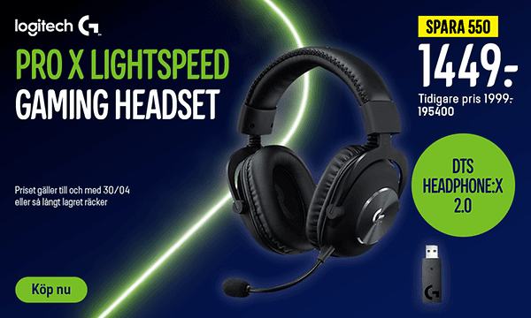 Logitech Pro X Lightspeed Gaming Headset