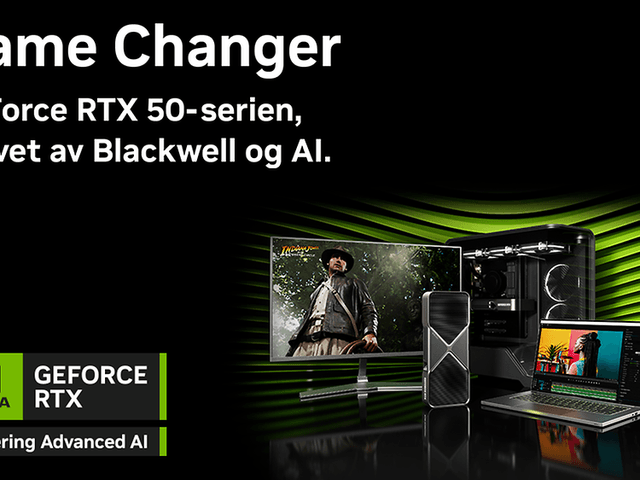 Nvidia RTX GeForce 50 Series - Game Changer banner