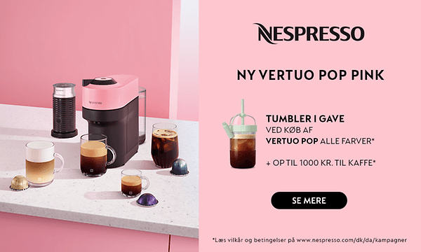 Nespresso Coffee Pop Pink 