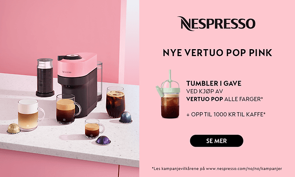 Nespresso Coffee Pop Pink 