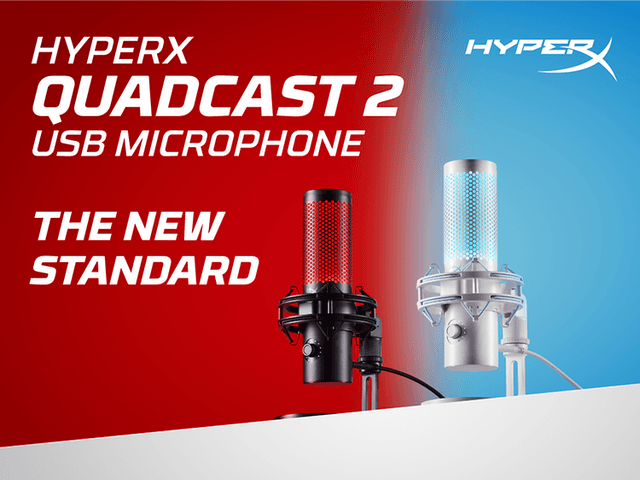 HyperX Quadcast 2 – USB-mikrofoni
