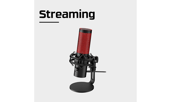 HyperX gaming gear for streaming
