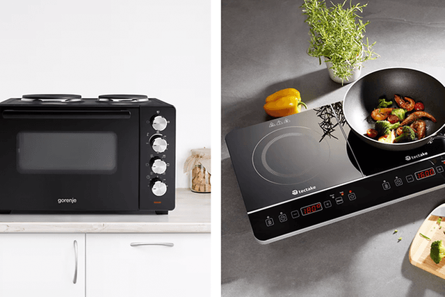 Mini cooker - MDA - Collage with two images of mini cookers