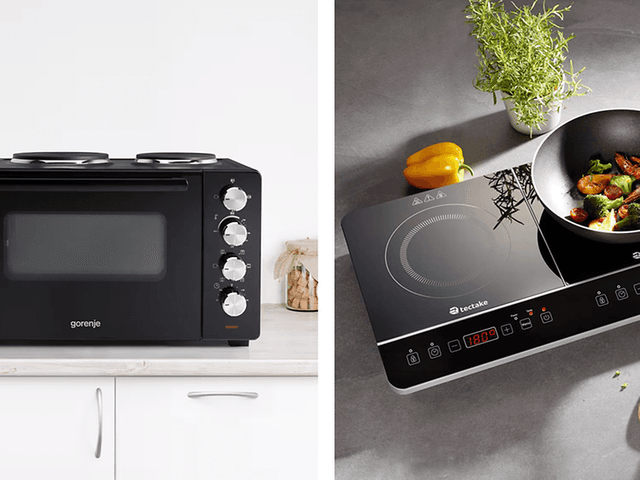 Mini cooker - MDA - Collage with two images of mini cookers