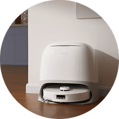 robot vacuum cleaner - cirkled image