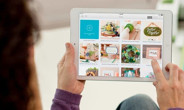 Create Cricut projects through the Design Space app