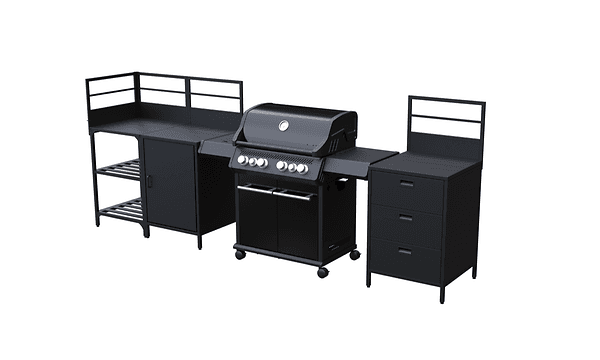 VARI - Outdoor kitchen package - Modules Bundle 