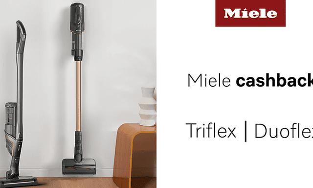 Miele Triflex Duoflex Cashback Campaign Teaser banner