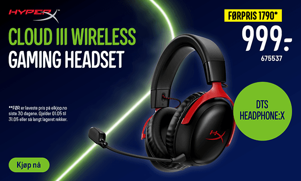 Hyper Cloud III Wireless Gaming Headset