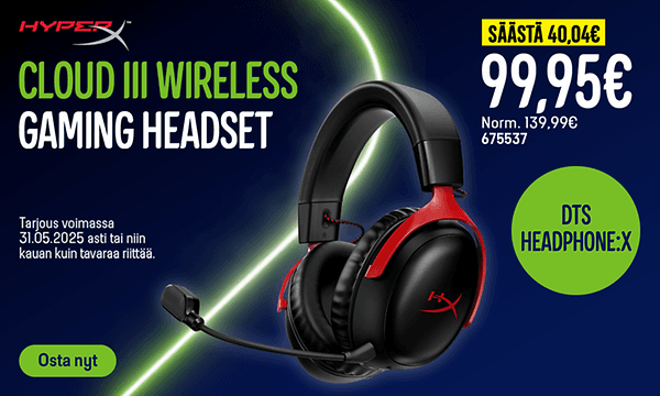 Hyper Cloud III Wireless Gaming Headset