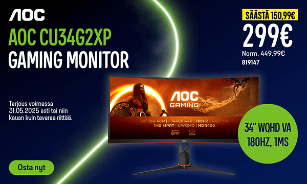 AOC CU34G2XP Gaming Monitor