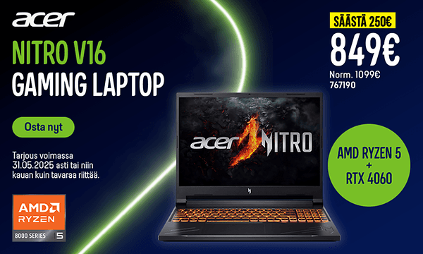 Acer NitroV16 Gaming Laptop