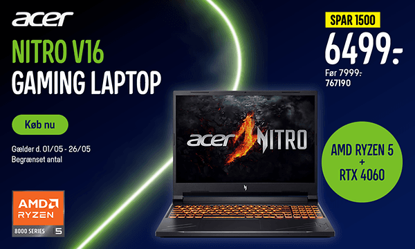 Acer NitroV16 Gaming Laptop