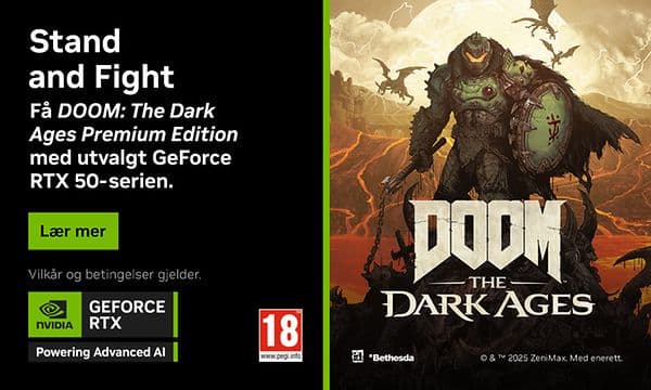 Nvidia Geforfe RTX - Doom the Dark Ages