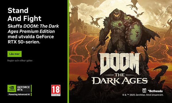 Nvidia Geforfe RTX - Doom the Dark Ages