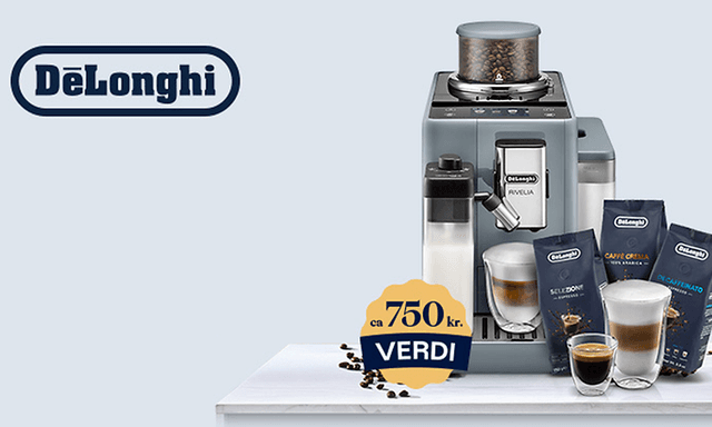SDA - Coffee - Delonghi coffee machine campaign banner