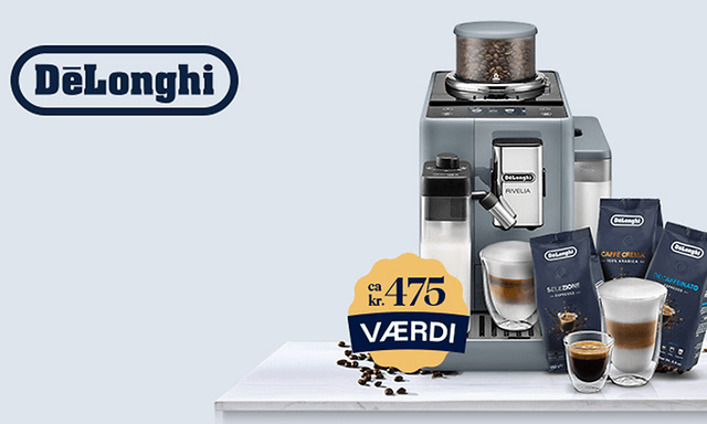 SDA - Coffee - Delonghi coffee machine campaign banner