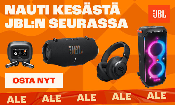 Nauti kesästä JBL:n seurassa. Osta nyt!