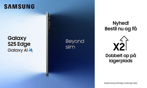 DK - Samsung - Galaxy S25 Edge - Top Banner - B2B Launch Offer - Desktop
