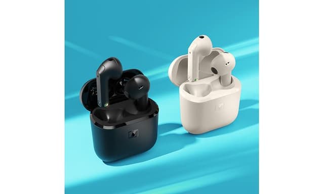 Sennheiser ACCENTUM Open øretelefoner i sort og hvid