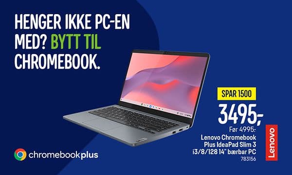 Lenovo Chromebook Plus IdeaPad Slim 3