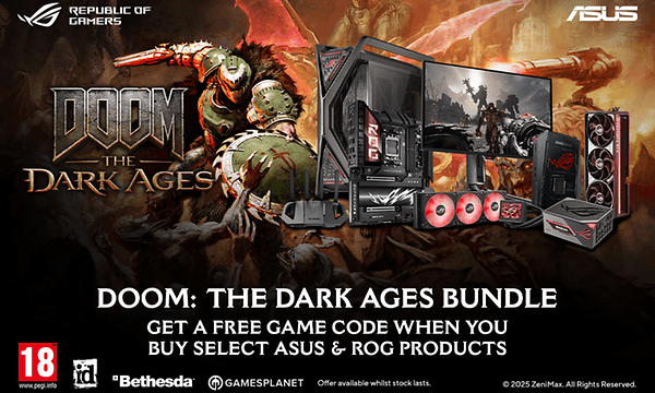 ASUS - DOOM: The Dark Ages Premium Edition -banneri